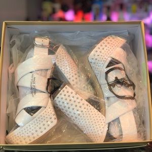 MILA PLATFORM SANDAL LEATHER